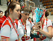 der CUP-Sieger Pokal